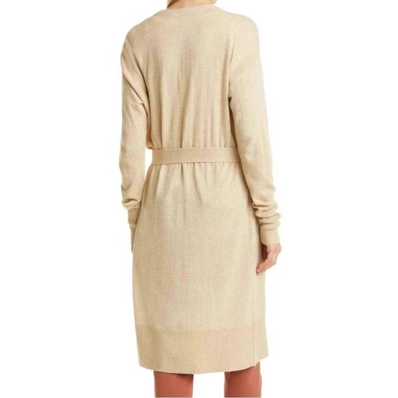 NWT$450 Veronica Beard Danzie Belted Longline Cardigan Sweater - Picture 2 of 3